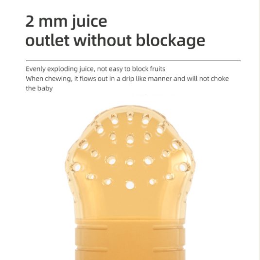 Food Grade Silicone Baby Pacifier Holder for baby products &Kids Storing Fruits Vegetables Complementary Foods Essential - Image 3