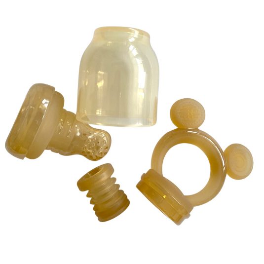 Food Grade Silicone Baby Pacifier Holder for baby products &Kids Storing Fruits Vegetables Complementary Foods Essential - Image 6