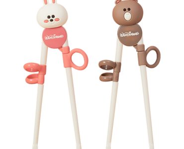 Fun Animal Cartoon Character Chopsticks for Babies and Toddlers Three Finger Positioning for baby products Kids Dining