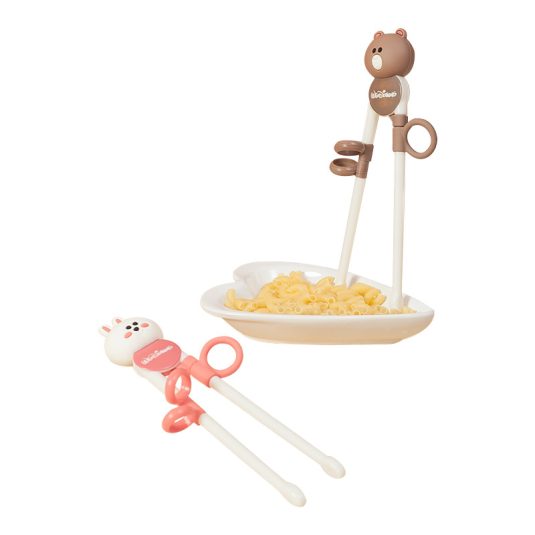 Fun Animal Cartoon Character Chopsticks for Babies and Toddlers Three Finger Positioning for baby products Kids Dining - Image 3