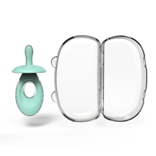 Silicone Children's Toothbrush 0-1-2-3-6 Years Old Baby Finger Cot Toothbrush Toddlers Deciduous Teeth Brushing Bite Protection - Image 9