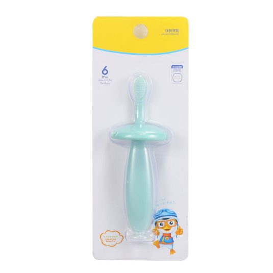 Silicone Children's Toothbrush 0-1-2-3-6 Years Old Baby Finger Cot Toothbrush Toddlers Deciduous Teeth Brushing Bite Protection - Image 14
