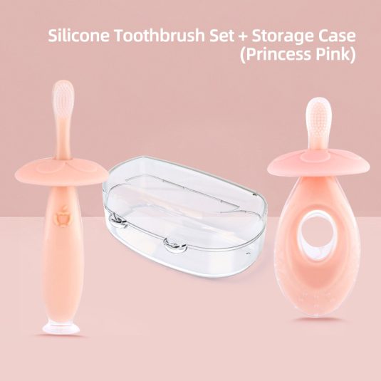 Silicone Children's Toothbrush 0-1-2-3-6 Years Old Baby Finger Cot Toothbrush Toddlers Deciduous Teeth Brushing Bite Protection - Image 11