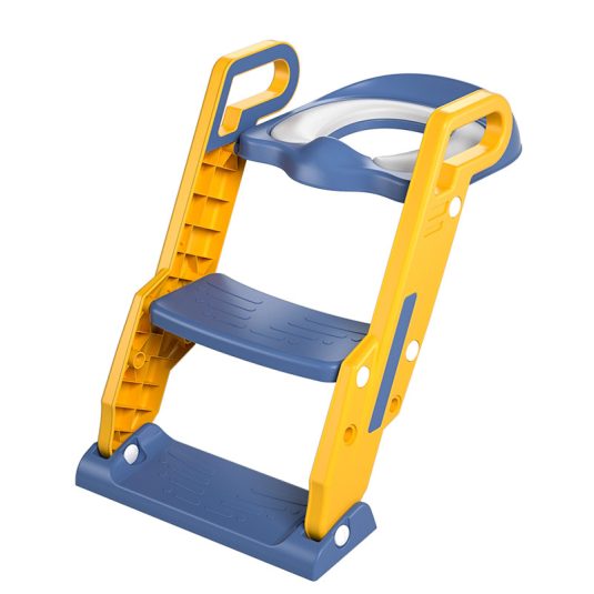 Children's Full Toilet Set with Staircase Type Bath Tub Urinal Bedpan Auxiliary Staircase Step Stool for kids Bathroom Use