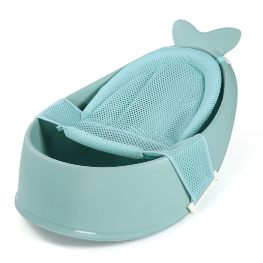 Baby bath bucket Bathtub with Mesh Pocket for Newborn Children Sitting Lying down Bathing Basin baby things products Supplies - Image 6