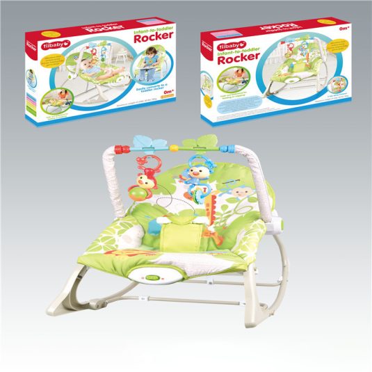 Wholesale Multifunctional Plastic Baby Rocking Chair Newborn Swing Bouncer with Music and Vibration for 0-24 Month Old Infants - Image 6