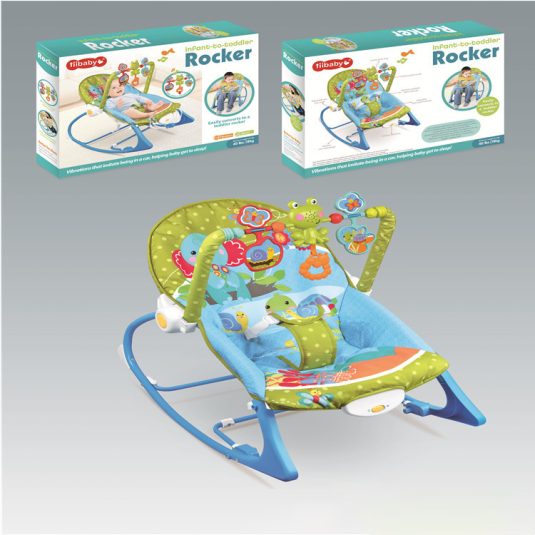 Wholesale Multifunctional Plastic Baby Rocking Chair Newborn Swing Bouncer with Music and Vibration for 0-24 Month Old Infants - Image 7