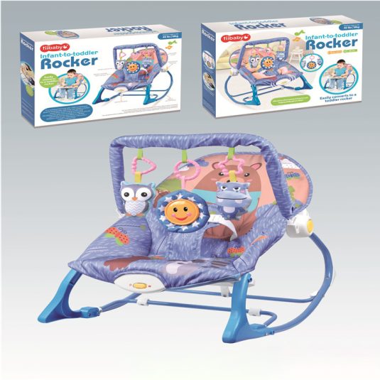 Wholesale Multifunctional Plastic Baby Rocking Chair Newborn Swing Bouncer with Music and Vibration for 0-24 Month Old Infants - Image 10