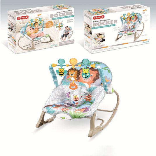 Wholesale Multifunctional Plastic Baby Rocking Chair Newborn Swing Bouncer with Music and Vibration for 0-24 Month Old Infants - Image 13