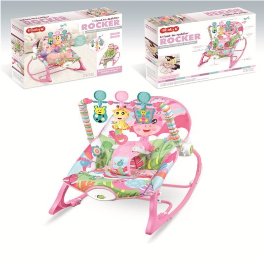 Wholesale Multifunctional Plastic Baby Rocking Chair Newborn Swing Bouncer with Music and Vibration for 0-24 Month Old Infants - Image 15