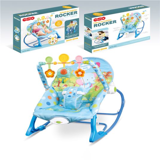 Wholesale Multifunctional Plastic Baby Rocking Chair Newborn Swing Bouncer with Music and Vibration for 0-24 Month Old Infants - Image 16