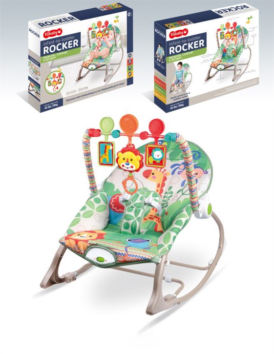 Wholesale Multifunctional Plastic Baby Rocking Chair Newborn Swing Bouncer with Music and Vibration for 0-24 Month Old Infants - Image 22