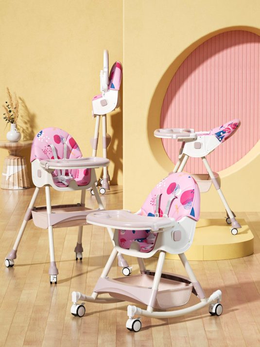 Large Multifunctional and Adjustable Portable Plastic Baby Dining Chair Set for Children's Household Table Use - Image 6