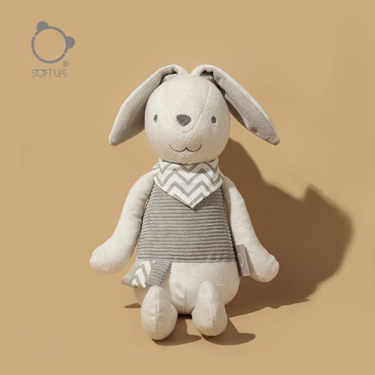 Unisex Large Cocoa Rabbit Soft Cartoon Plush Toy Soothing Sleeping Doll for Children's Birthday Gift for Kids and Teens - Image 3