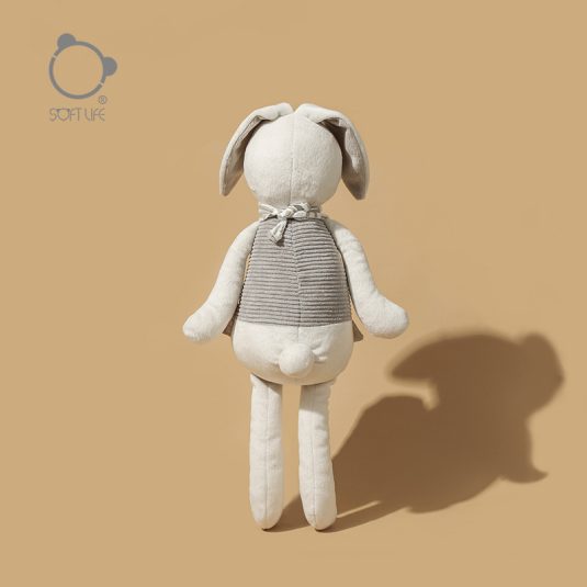 Unisex Large Cocoa Rabbit Soft Cartoon Plush Toy Soothing Sleeping Doll for Children's Birthday Gift for Kids and Teens - Image 4