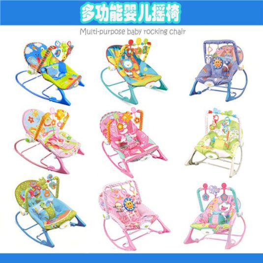Wholesale Multifunctional Plastic Baby Rocking Chair Newborn Swing Bouncer with Music and Vibration for 0-24 Month Old Infants - Image 24