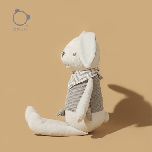 Unisex Large Cocoa Rabbit Soft Cartoon Plush Toy Soothing Sleeping Doll for Children's Birthday Gift for Kids and Teens - Image 5