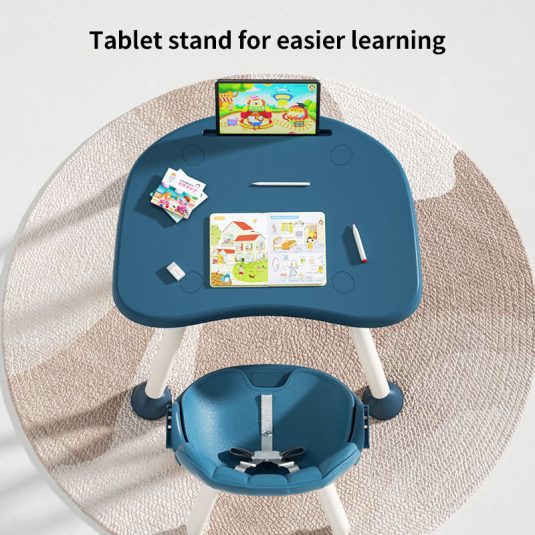 Multi-Functional Foldable Plastic Baby Dining Set for 0-4 Years Old Kids for Eating Sitting at Tables Learning Skills Enhanced - Image 5