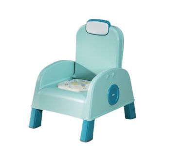 Children's Plastic Multifunctional Shampoo Chair for Home Bathing Needs Foldable Baby Home Hair Washing and Dining Chair