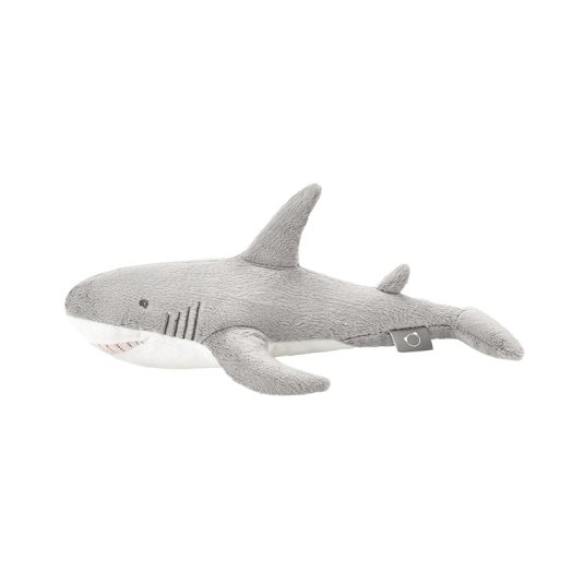Grey Shark Plush Toy Unisex Children's Birthday Gift Soft Pillow Doll for Boys and Girls Aged 1-13 Years old kids