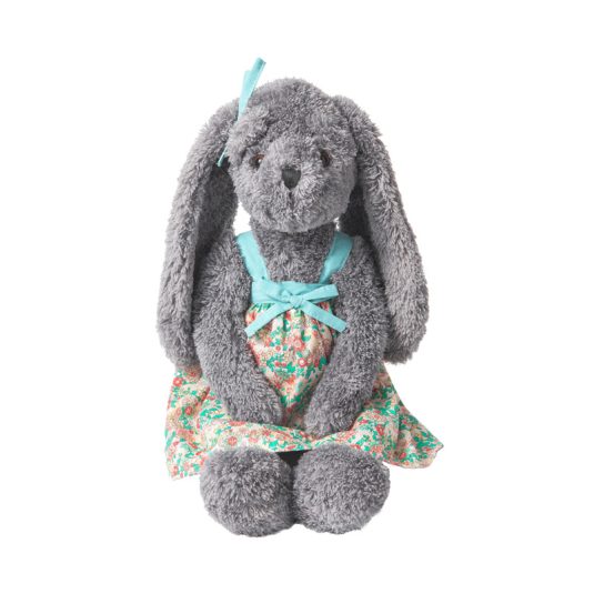 New Gray Fairy Rabbit Plush Doll Sleeping Comfort Toys for Girls Soft and Cozy Birthday Gift for Children