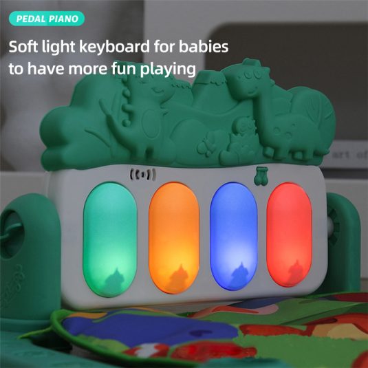 Newborn Baby Plastic Game Piano Mat Music Pedal Piano Toy for 0-24 Months Infant Fitness Activity Bouncer & Jumper - Image 5
