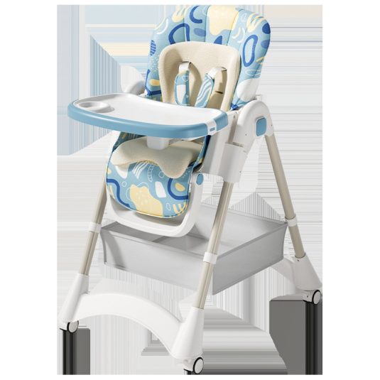 Children's dining chair folding adjustable backrest baby dining chair baby reclining can sit multifunctional dining chair dinner chair completed
