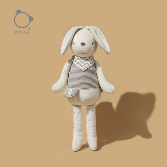Unisex Large Cocoa Rabbit Soft Cartoon Plush Toy Soothing Sleeping Doll for Children's Birthday Gift for Kids and Teens - Image 6